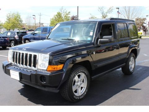 Black Clearcoat 2007 Jeep Commander Sport 4x4