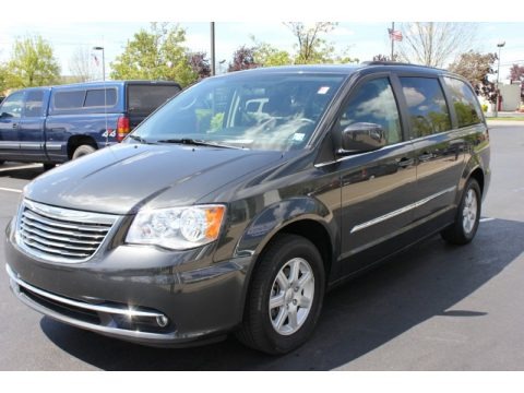 Dark Charcoal Pearl 2011 Chrysler Town & Country Touring