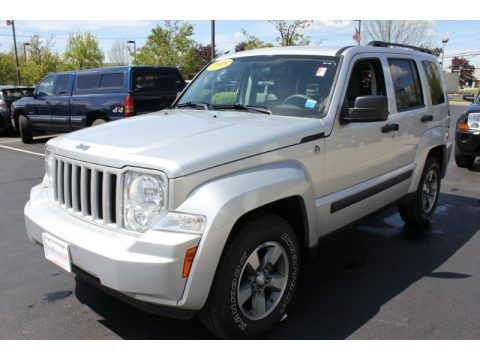 Light Graystone Pearl 2008 Jeep Liberty Sport 4x4