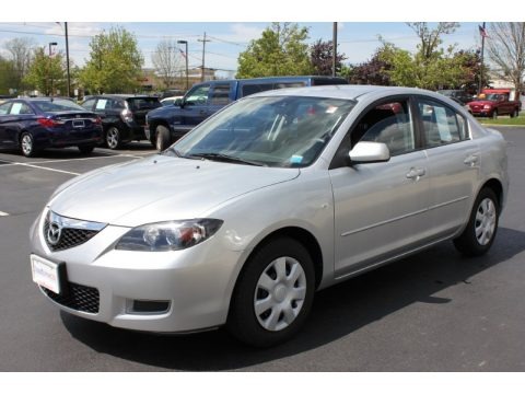 Sunlight Silver Metallic 2008 Mazda MAZDA3 i Sport Sedan Sunlight Silver Metallic 2008 Mazda MAZDA3 i Sport Sedan
