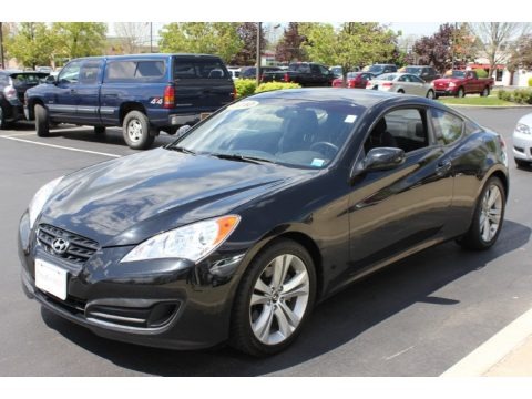 Bathurst Black 2010 Hyundai Genesis Coupe 2.0T