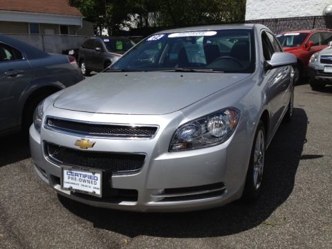 Silver Ice Metallic 2012 Chevrolet Malibu LT