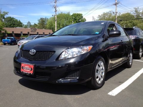 Black Sand Pearl 2010 Toyota Corolla LE