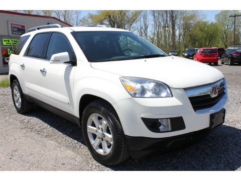 Cream White 2009 Saturn Outlook XR AWD Cream White 2009 Saturn Outlook XR AWD
