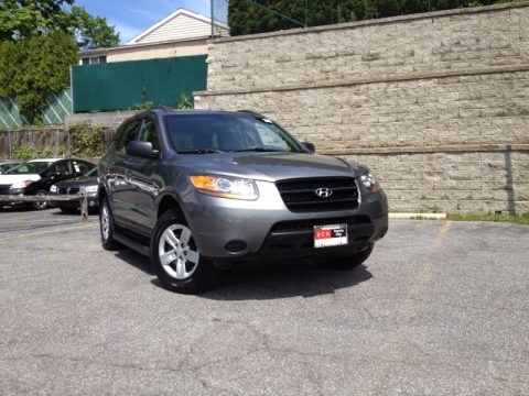 Steel Gray 2009 Hyundai Santa Fe GLS Steel Gray 2009 Hyundai Santa Fe GLS