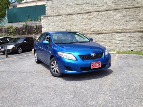 Blue Streak Metallic 2010 Toyota Corolla LE