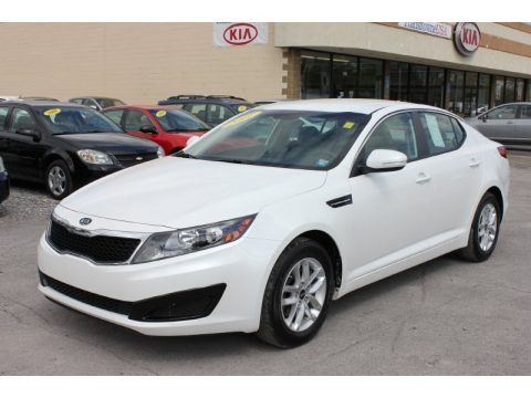 Snow White Pearl 2011 Kia Optima LX Snow White Pearl 2011 Kia Optima LX