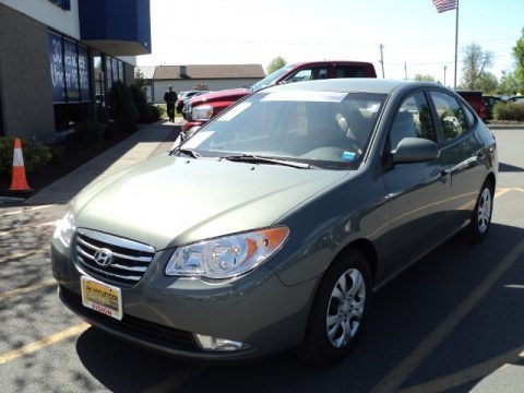 Natural Khaki 2010 Hyundai Elantra GLS Natural Khaki 2010 Hyundai Elantra GLS