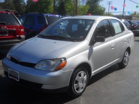 Alpine Silver Metallic 2001 Toyota ECHO Sedan