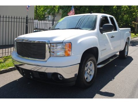 Summit White 2008 GMC Sierra 1500 SLE Extended Cab 4x4 Summit White 2008 GMC Sierra 1500 SLE Extended Cab 4x4