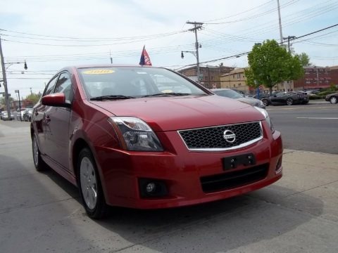 Red Brick Metallic 2010 Nissan Sentra 2.0 SR Red Brick Metallic 2010 Nissan Sentra 2.0 SR