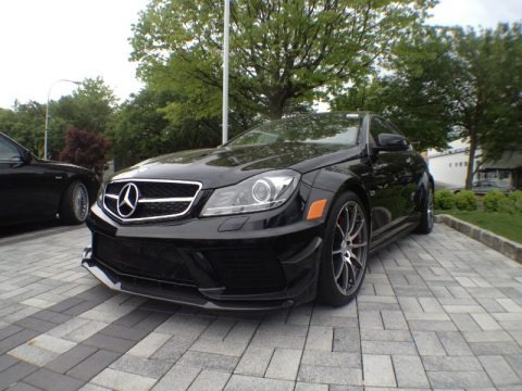 Obsidian Black Metallic 2012 Mercedes-Benz C 63 AMG Black Series Coupe