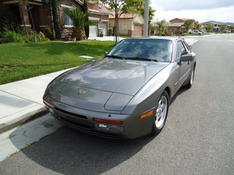 Stone Grey Metallic 1986 Porsche 944 Turbo Stone Grey Metallic 1986 Porsche 944 Turbo