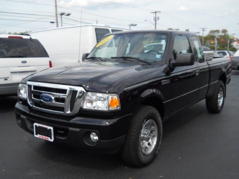 Black 2011 Ford Ranger XLT SuperCab 4x4 Black 2011 Ford Ranger XLT SuperCab 4x4