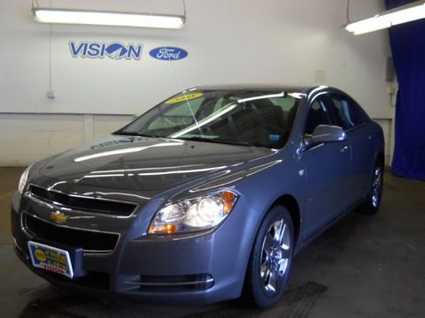 Dark Gray Metallic 2008 Chevrolet Malibu LT Sedan