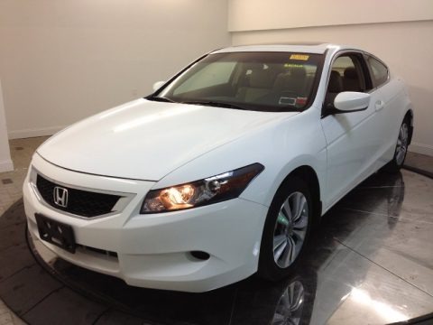 Taffeta White 2009 Honda Accord EX-L Coupe