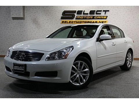Ivory Pearl White 2008 Infiniti G 35 x Sedan Ivory Pearl White 2008 Infiniti G 35 x Sedan