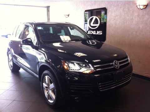 Black 2012 Volkswagen Touareg VR6 FSI Sport 4XMotion