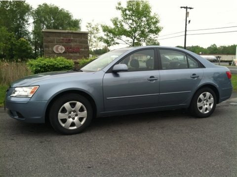 Slate Blue 2010 Hyundai Sonata GLS