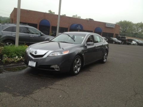 Polished Metal Metallic 2009 Acura TL 3.7 SH-AWD