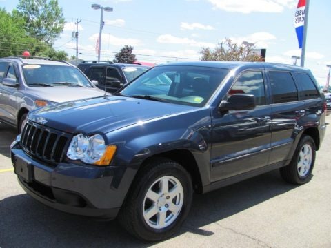 Modern Blue Pearl 2008 Jeep Grand Cherokee Laredo 4x4