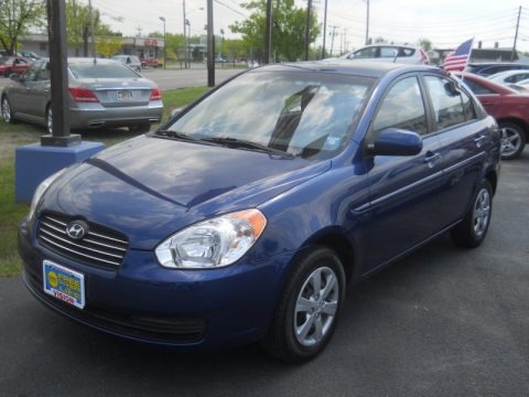 Dark Sapphire Blue 2011 Hyundai Accent GLS 4 Door Dark Sapphire Blue 2011 Hyundai Accent GLS 4 Door