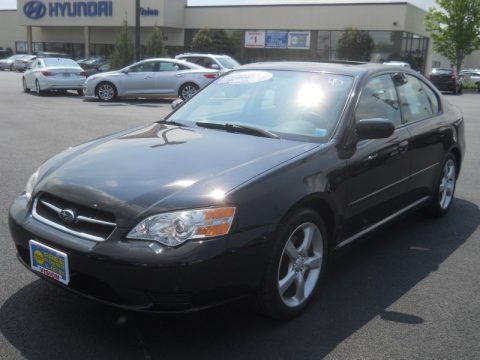 Obsidian Black Pearl 2007 Subaru Legacy 2.5i Sedan Obsidian Black Pearl 2007 Subaru Legacy 2.5i Sedan