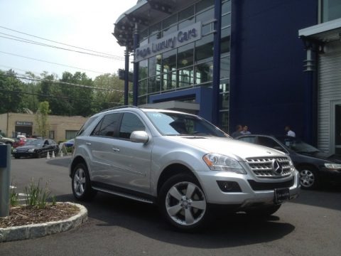 Iridium Silver Metallic 2009 Mercedes-Benz ML 350 4Matic Iridium Silver Metallic 2009 Mercedes-Benz ML 350 4Matic
