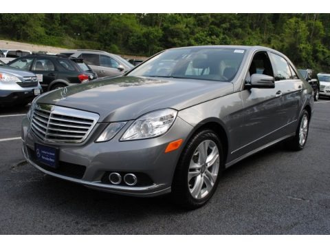 Palladium Silver Metallic 2011 Mercedes-Benz E 350 4Matic Sedan