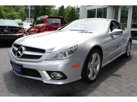 Iridium Silver Metallic 2009 Mercedes-Benz SL 550 Roadster Iridium Silver Metallic 2009 Mercedes-Benz SL 550 Roadster