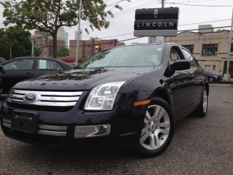 Dark Blue Ink Metallic 2009 Ford Fusion SEL V6