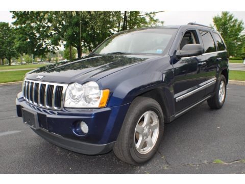 Midnight Blue Pearl 2005 Jeep Grand Cherokee Limited 4x4