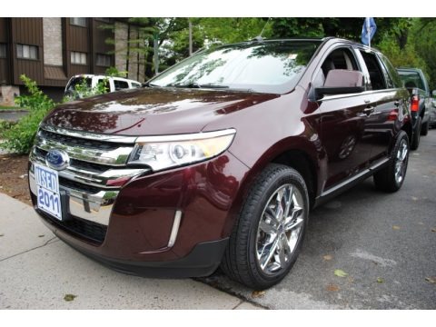 Bordeaux Reserve Red Metallic 2011 Ford Edge Limited AWD Bordeaux Reserve Red Metallic 2011 Ford Edge Limited AWD