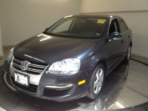 Blue Graphite Metallic 2009 Volkswagen Jetta SE Sedan
