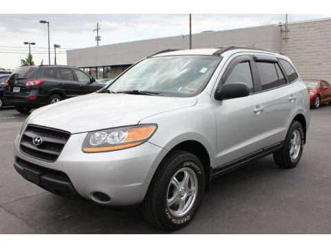 Bright Silver 2009 Hyundai Santa Fe GLS Bright Silver 2009 Hyundai Santa Fe GLS