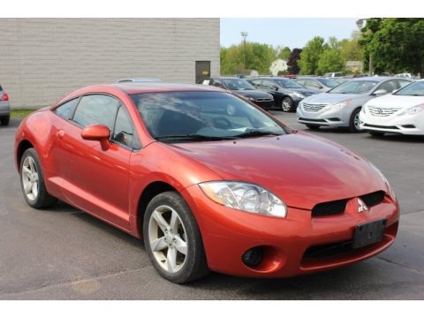 Sunset Orange Pearlescent 2006 Mitsubishi Eclipse GS Coupe Sunset Orange Pearlescent 2006 Mitsubishi Eclipse GS Coupe