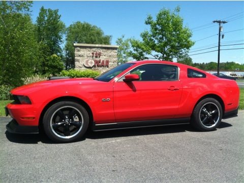 Race Red 2012 Ford Mustang GT Coupe