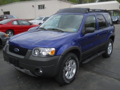 Sonic Blue Metallic 2005 Ford Escape XLT V6 4WD