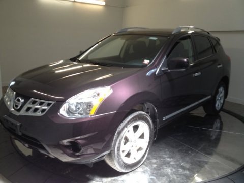 Black Amethyst 2011 Nissan Rogue SV AWD