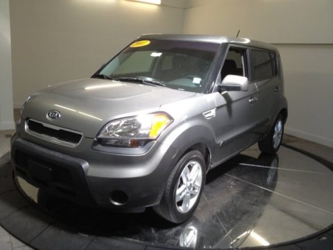 Bright Silver 2011 Kia Soul + Bright Silver 2011 Kia Soul +