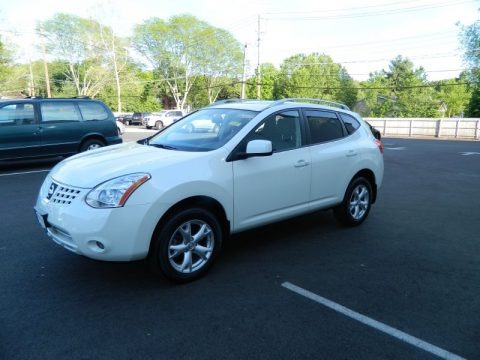Phantom White 2009 Nissan Rogue SL AWD