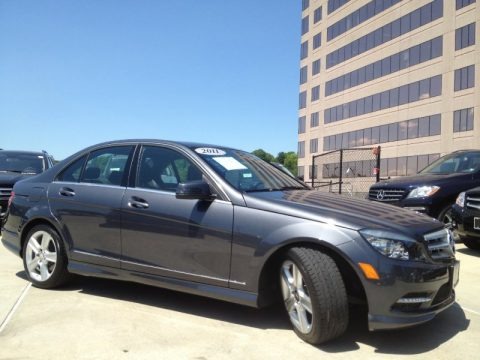 Steel Grey Metallic 2011 Mercedes-Benz C 300 Sport 4Matic