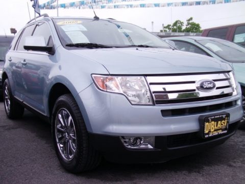 Light Ice Blue Metallic 2008 Ford Edge Limited AWD Light Ice Blue Metallic 2008 Ford Edge Limited AWD