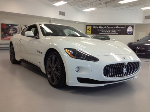 Bianco Eldorado (White) 2012 Maserati GranTurismo S Automatic