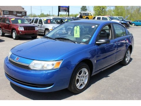 Electric Blue 2004 Saturn ION 2 Sedan