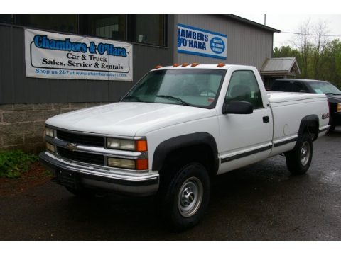 Summit White 2000 Chevrolet Silverado 2500 LS Regular Cab 4x4