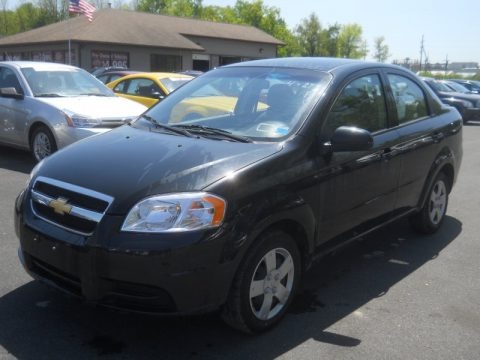 Black Granite 2010 Chevrolet Aveo LT Sedan Black Granite 2010 Chevrolet Aveo LT Sedan
