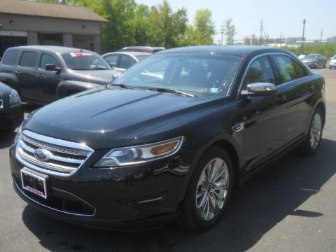 Ebony Black 2012 Ford Taurus Limited