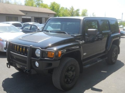 Black 2007 Hummer H3 X Black 2007 Hummer H3 X