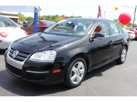 Black 2008 Volkswagen Jetta SE Sedan Black 2008 Volkswagen Jetta SE Sedan